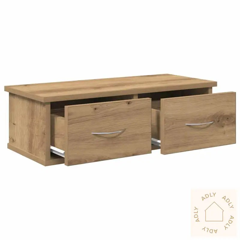 Veggskap Artisan Eik 60X26X18,5 Cm Konstruert Tre
