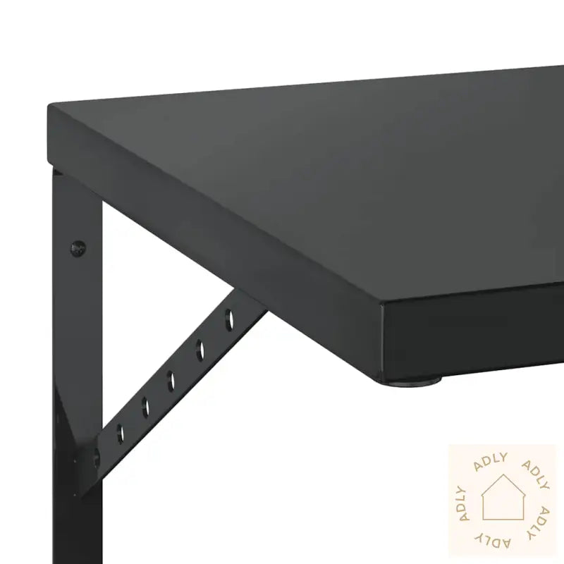 Vegghyller 2 Stk 75X40 Cm Svart Rustfritt Stål