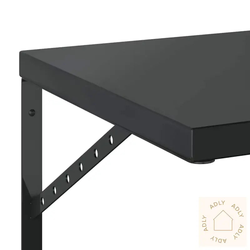 Vegghyller 2 Stk 50X40 Cm Svart Rustfritt Stål