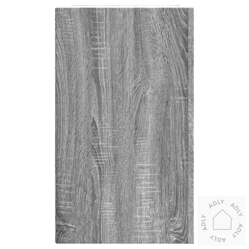 Veggskap Grå Sonoma 75X35X60 Cm Konstruert Tre