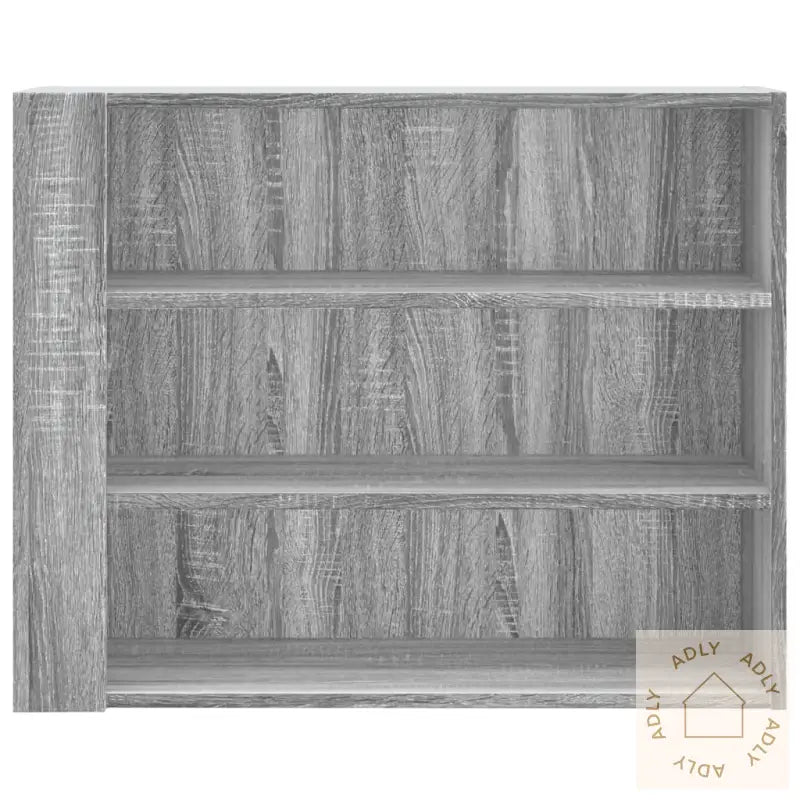 Veggskap Grå Sonoma 75X35X60 Cm Konstruert Tre