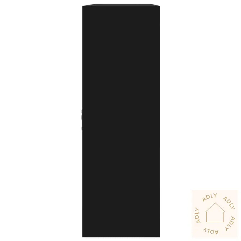 Vegghylle Med 8 Rom Svart