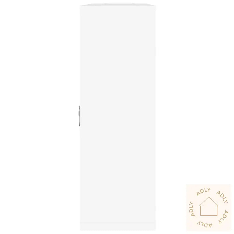 Vegghylle Med 8 Rom Høyglans Hvit