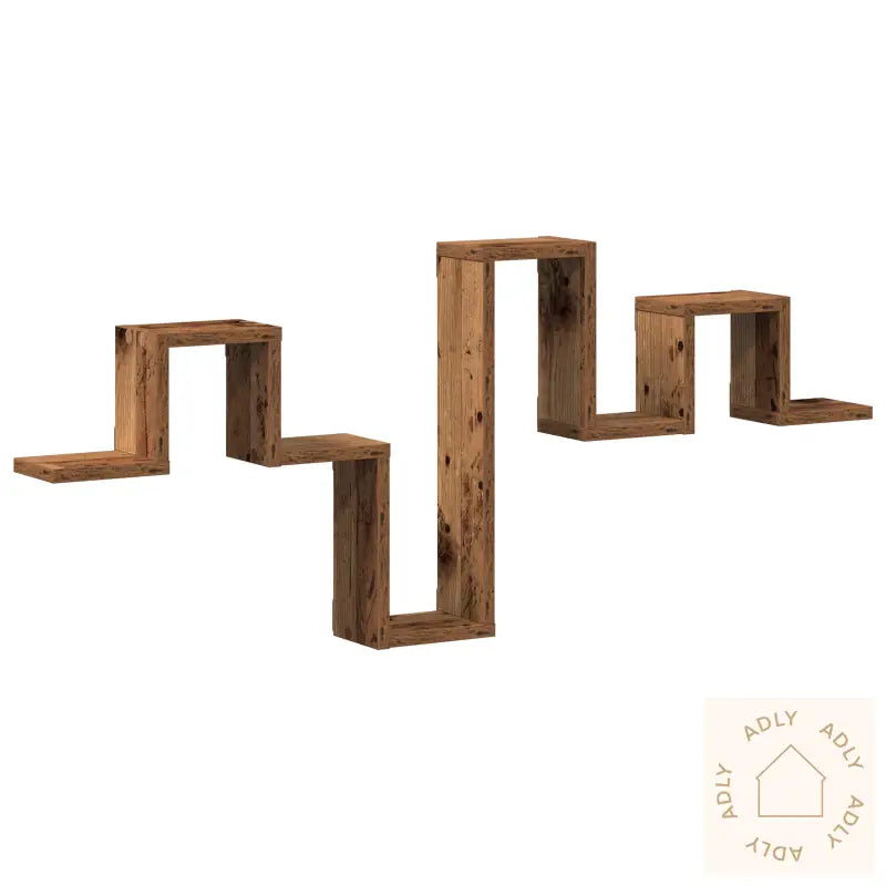 Vegghylle Gammelt Tre 104,5X10X43 Cm Ingeniørtre