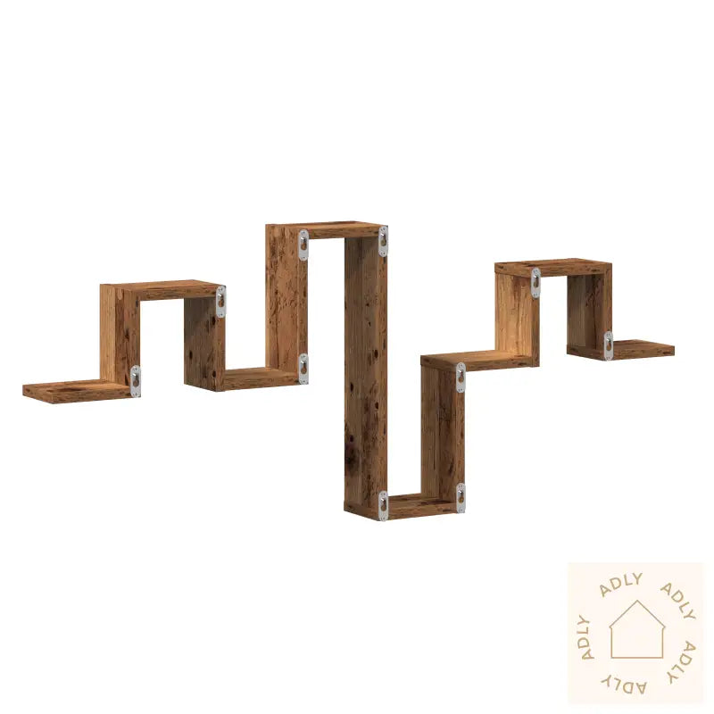 Vegghylle Gammelt Tre 104,5X10X43 Cm Ingeniørtre