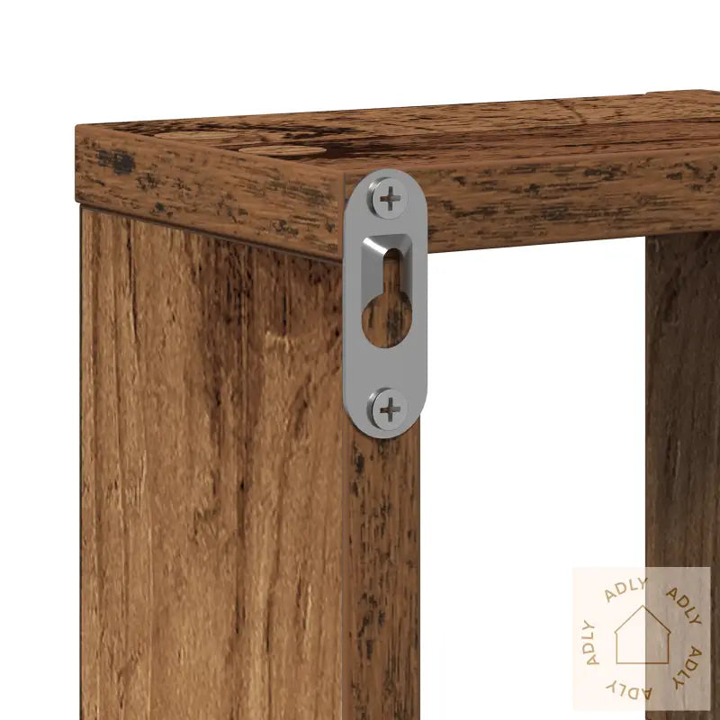 Vegghylle Gammelt Tre 104,5X10X43 Cm Ingeniørtre