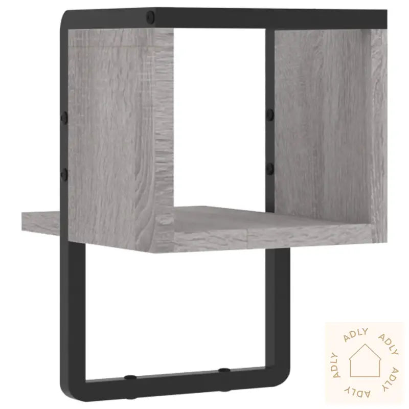 Vegghylle Med Stang Sonoma Eik 20X25X30 Cm