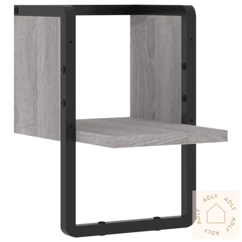 Vegghylle Med Stang Sonoma Eik 20X25X30 Cm