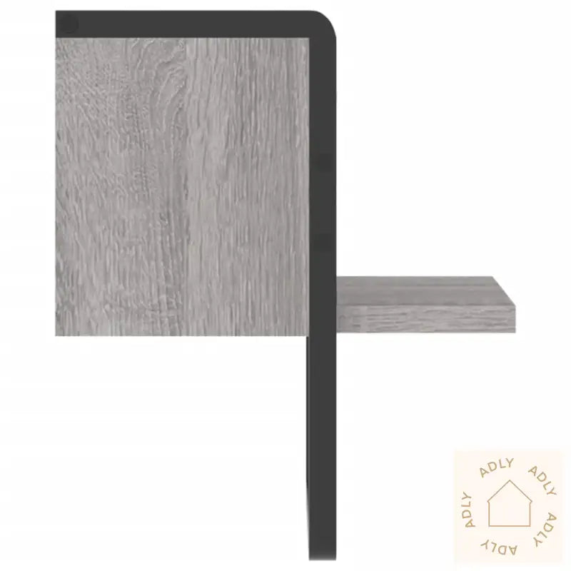 Vegghylle Med Stang Sonoma Eik 20X25X30 Cm