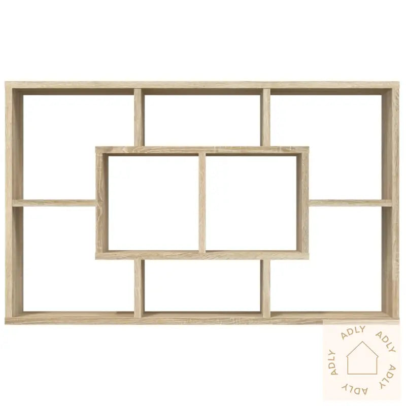 Vegghylle Sonoma Eik 85X16X52,5 Cm Konstruert Tre