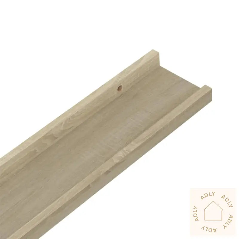 Vegghyller 2 Stk Sonoma Eik 100X9X3 Cm