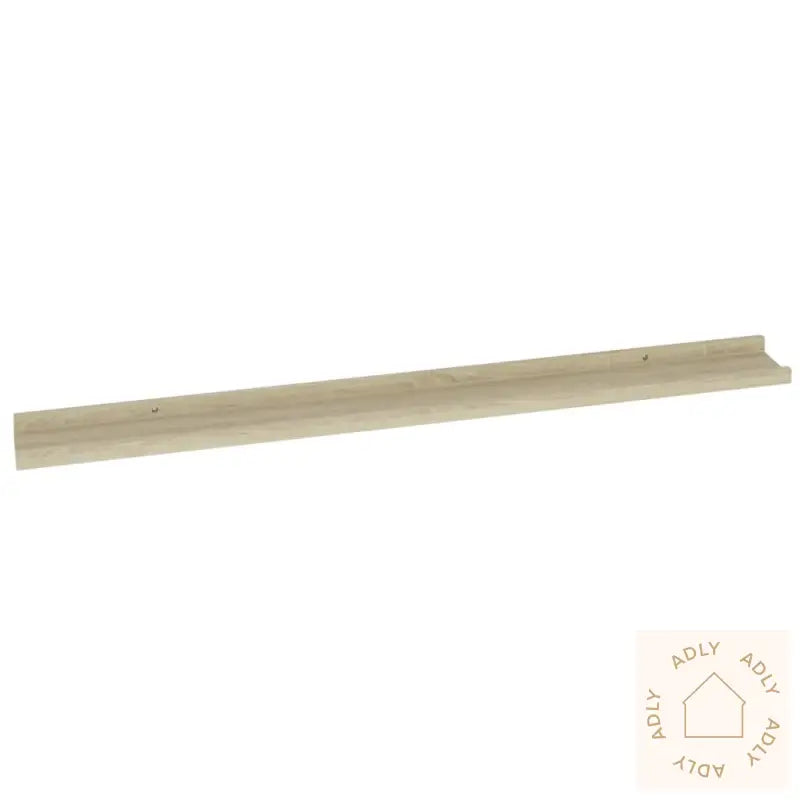 Vegghyller 2 Stk Sonoma Eik 100X9X3 Cm