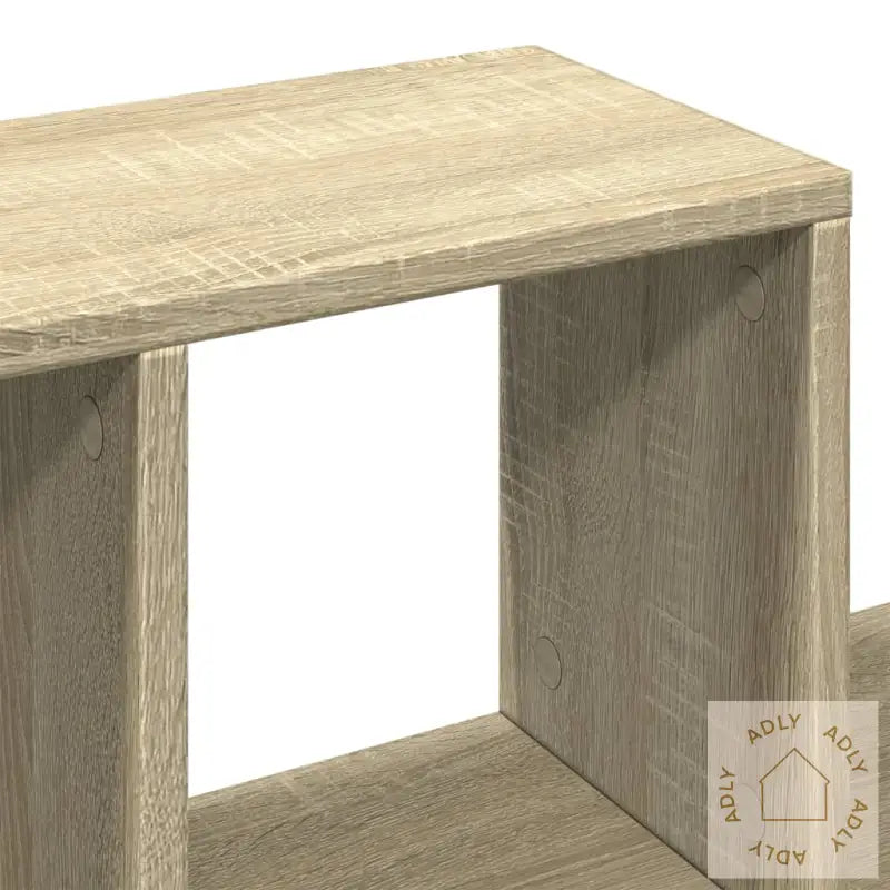 Vegghylle Sonoma Eik 100X20X53 Cm Konstruert Tre