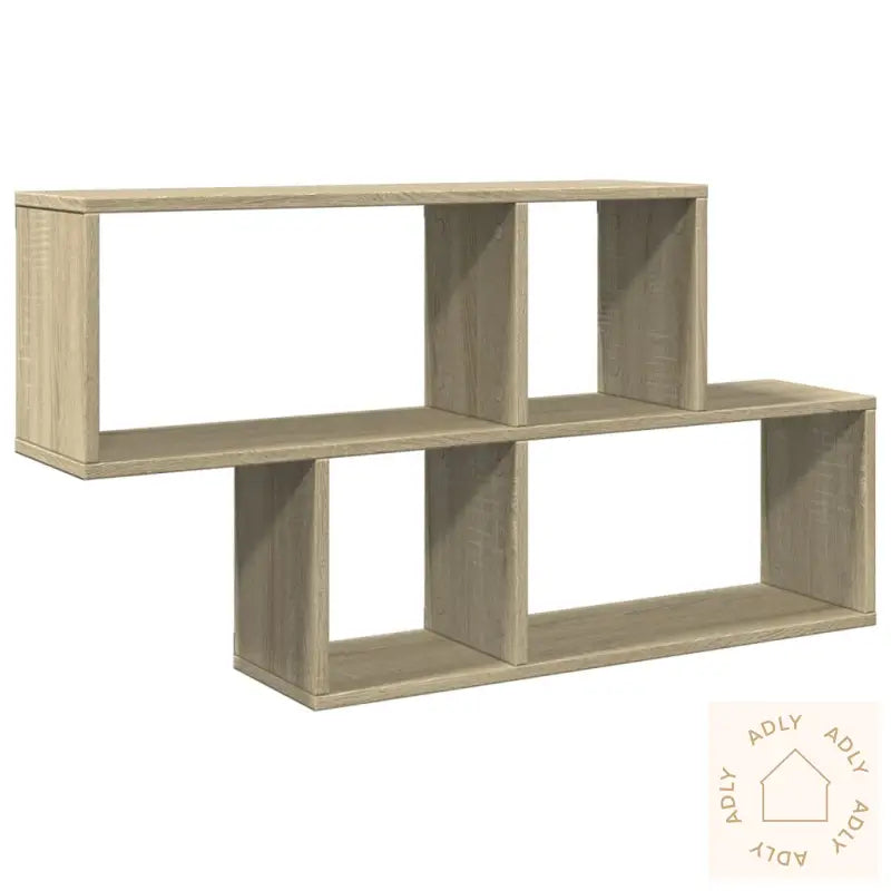 Vegghylle Sonoma Eik 100X20X53 Cm Konstruert Tre