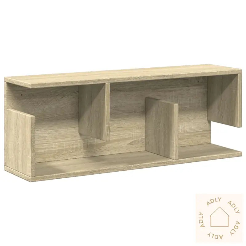 Veggskap 80X20X30 Cm Sonoma Eik Konstruert Tre