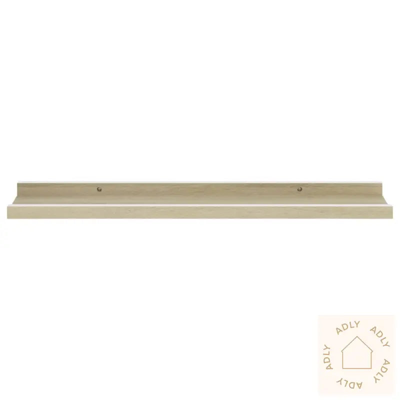 Vegghyller 4 Stk Hvit Og Sonoma Eik 60X9X3 Cm