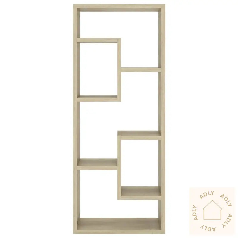 Vegghylle Sonoma Eik 36X16X90 Cm Konstruert Tre