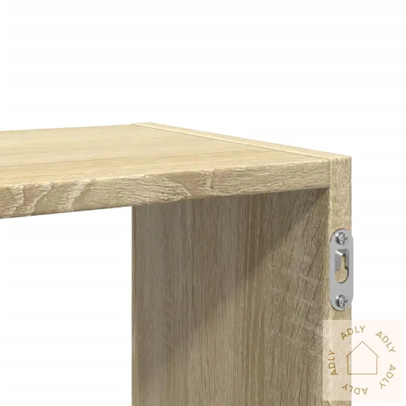 Vegghylle Sonoma Eik 100X25X50 Cm Konstruert Tre