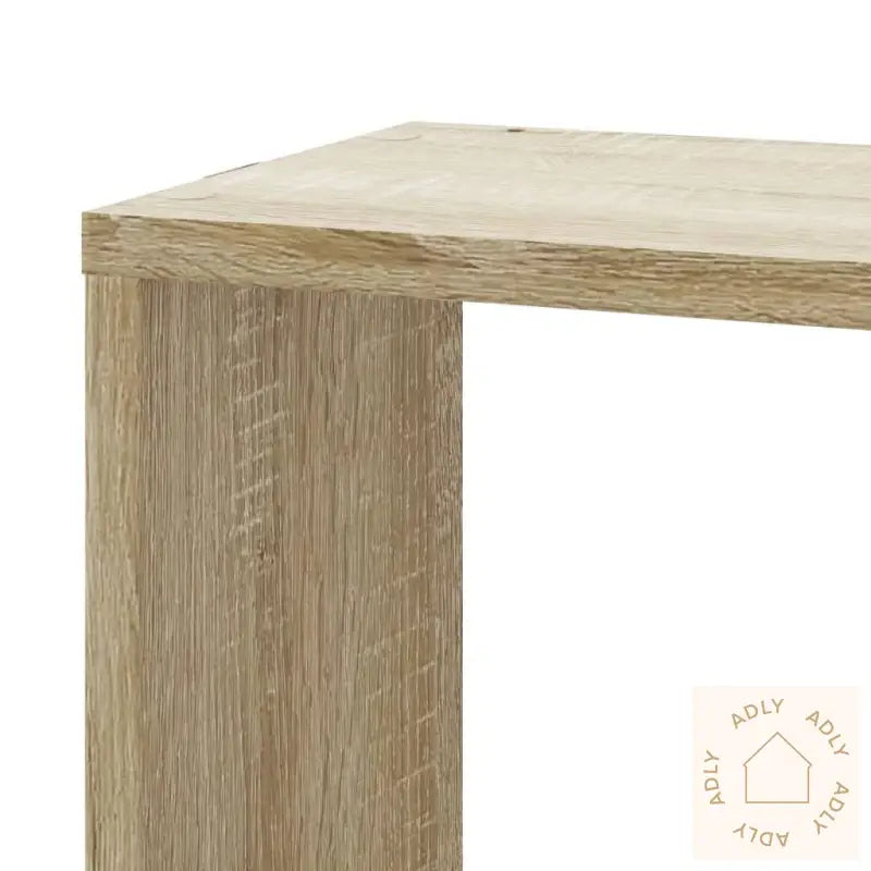 Veggmontert Hjørnehylle Sonoma Eik 45X45X147 Cm Konstruert Tre