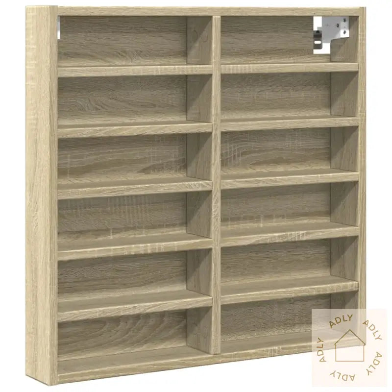 Hyller Sonoma Eik 60X8,5X58 Cm Konstruert Tre