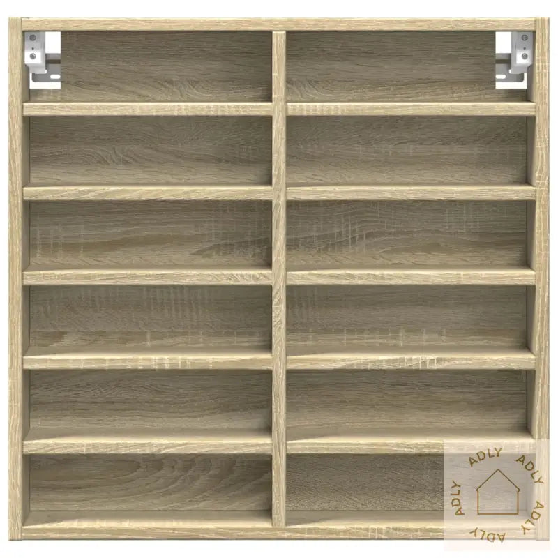 Hyller Sonoma Eik 60X8,5X58 Cm Konstruert Tre