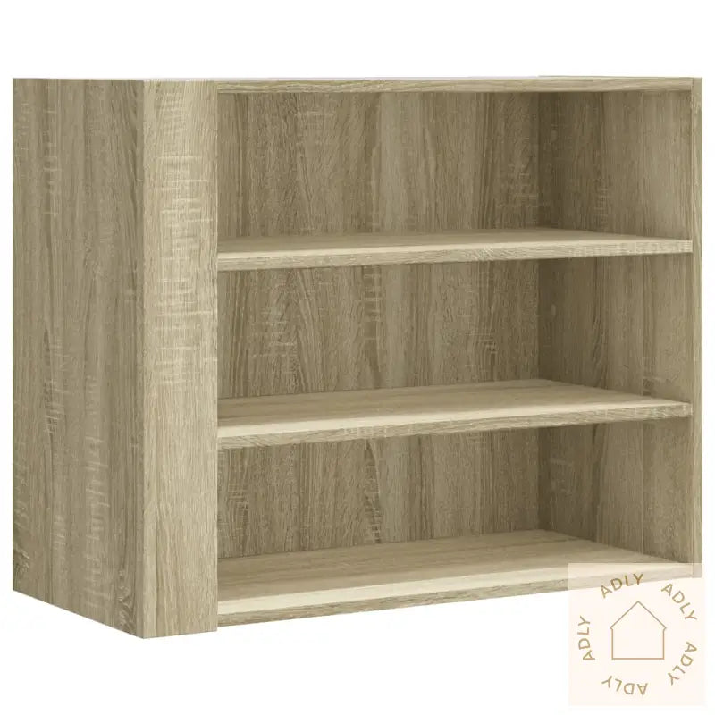 Veggskap Sonoma Eik 75X35X60 Cm Konstruert Tre