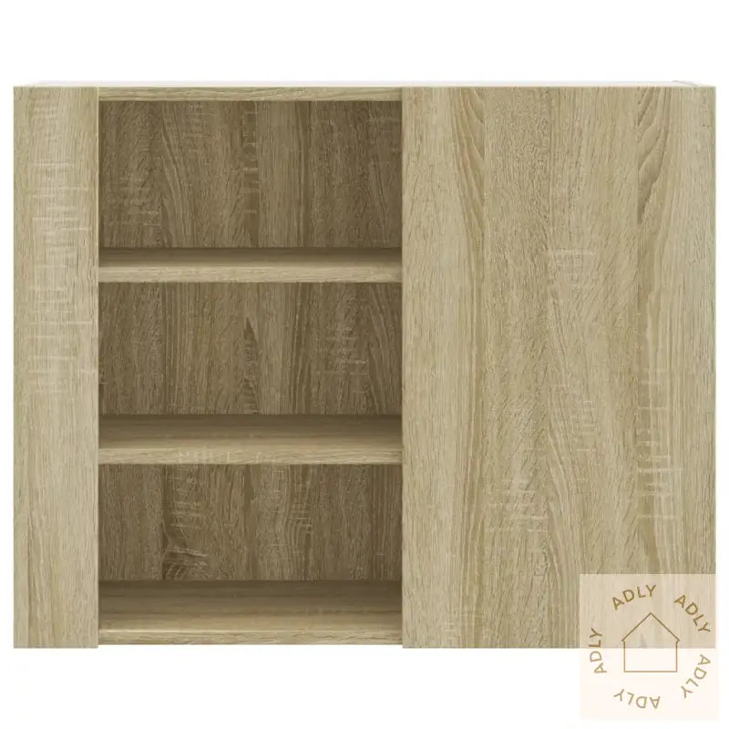 Veggskap Sonoma Eik 75X35X60 Cm Konstruert Tre