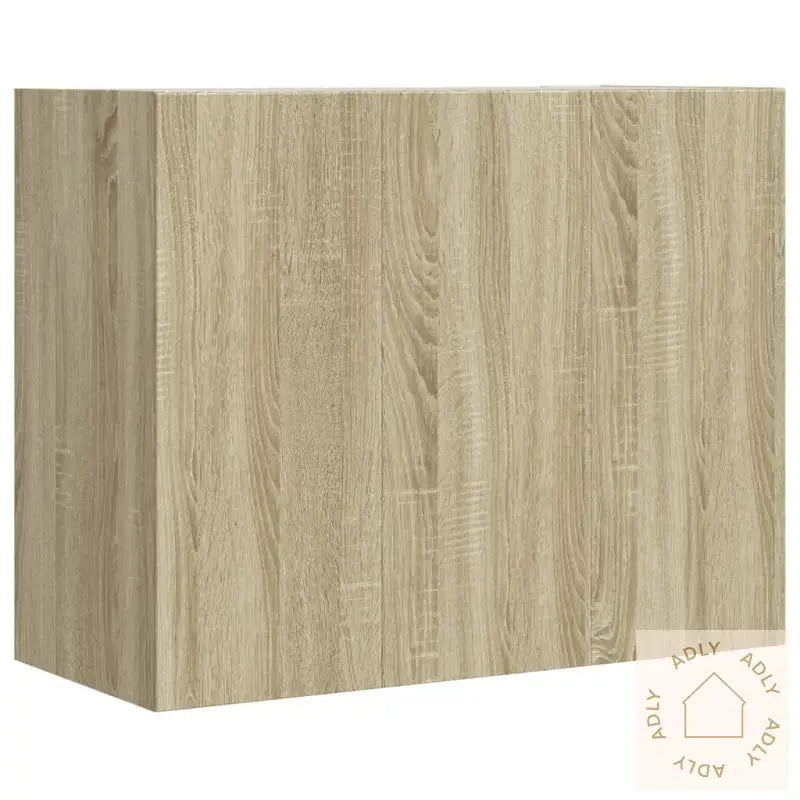 Veggskap Sonoma Eik 75X35X60 Cm Konstruert Tre