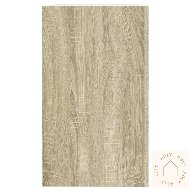 Veggskap Sonoma Eik 75X35X60 Cm Konstruert Tre