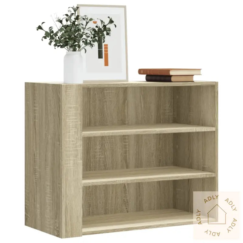Veggskap Sonoma Eik 75X35X60 Cm Konstruert Tre
