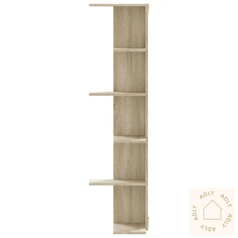 Veggmontert Hylle Sonoma Eik 36,5X36,5X140 Cm Konstruert Tre