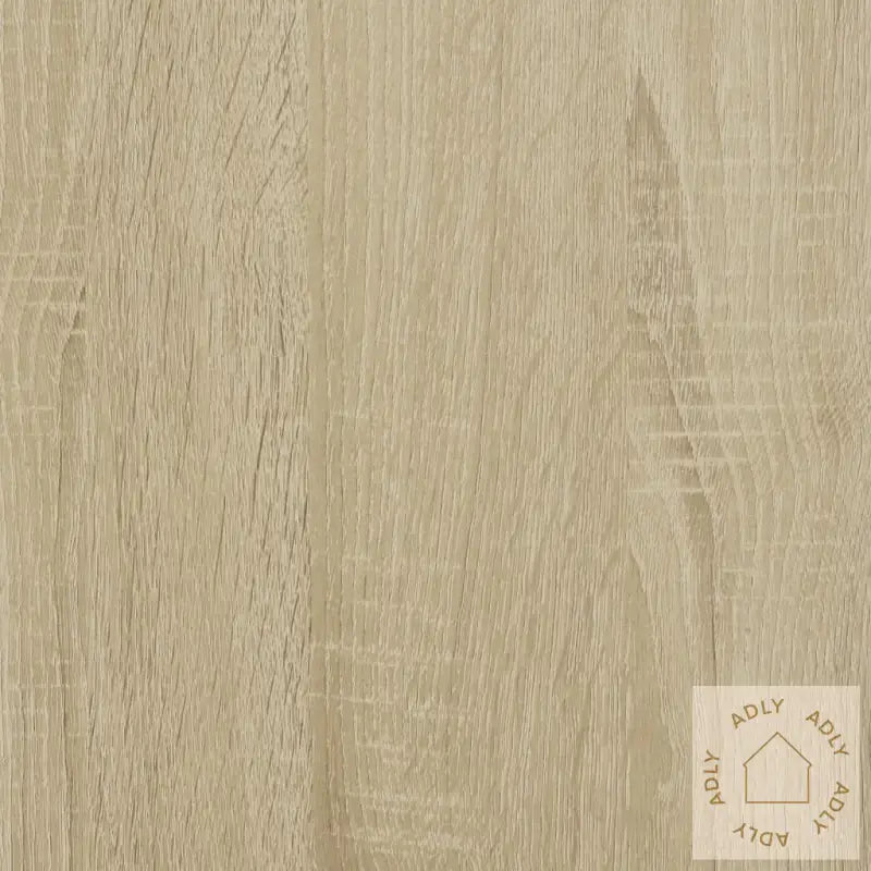 Veggmontert Hylle Sonoma Eik 36,5X36,5X140 Cm Konstruert Tre