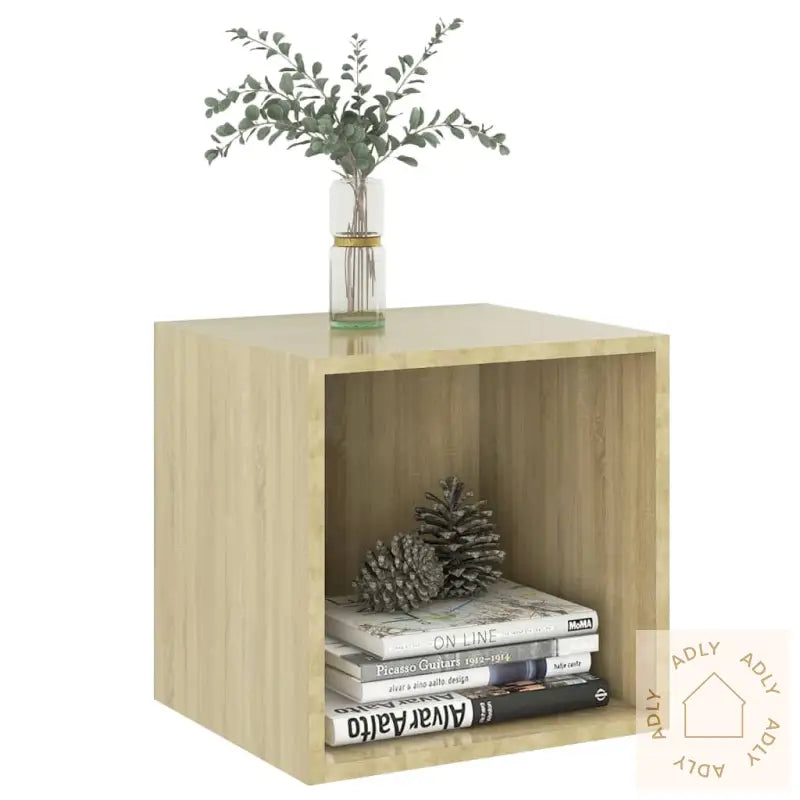 Veggskap Sonoma Eik 37X37X37 Cm Sponplate