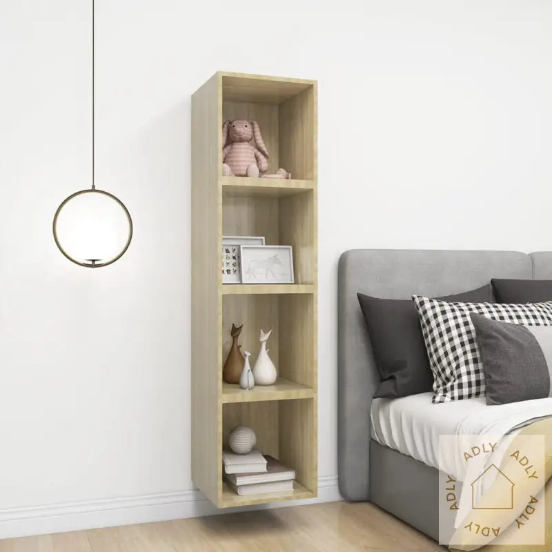 Veggskap Sonoma Eik 37X37X37 Cm Sponplate