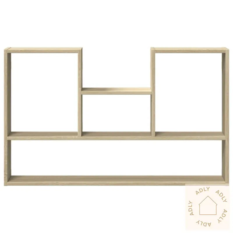 Vegghylle Sonoma Eik 99X15X60 Cm Konstruert Tre