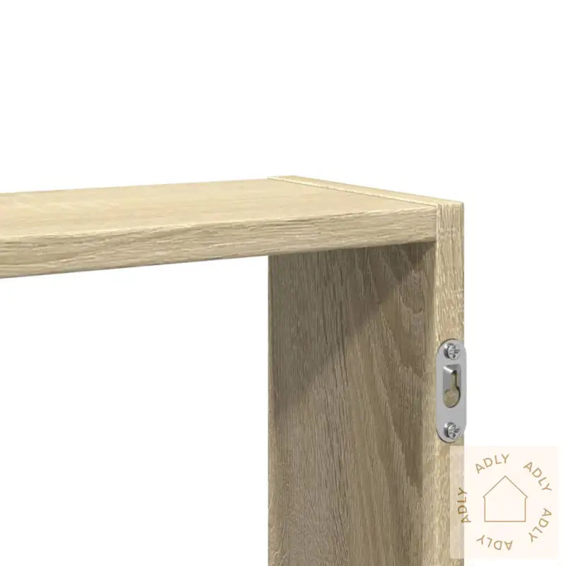 Vegghylle Sonoma Eik 99X15X60 Cm Konstruert Tre
