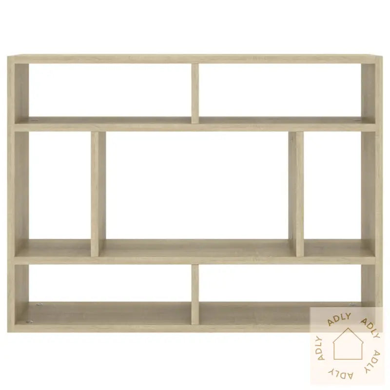 Vegghylle Sonoma Eik 75X16X55 Cm Konstruert Tre