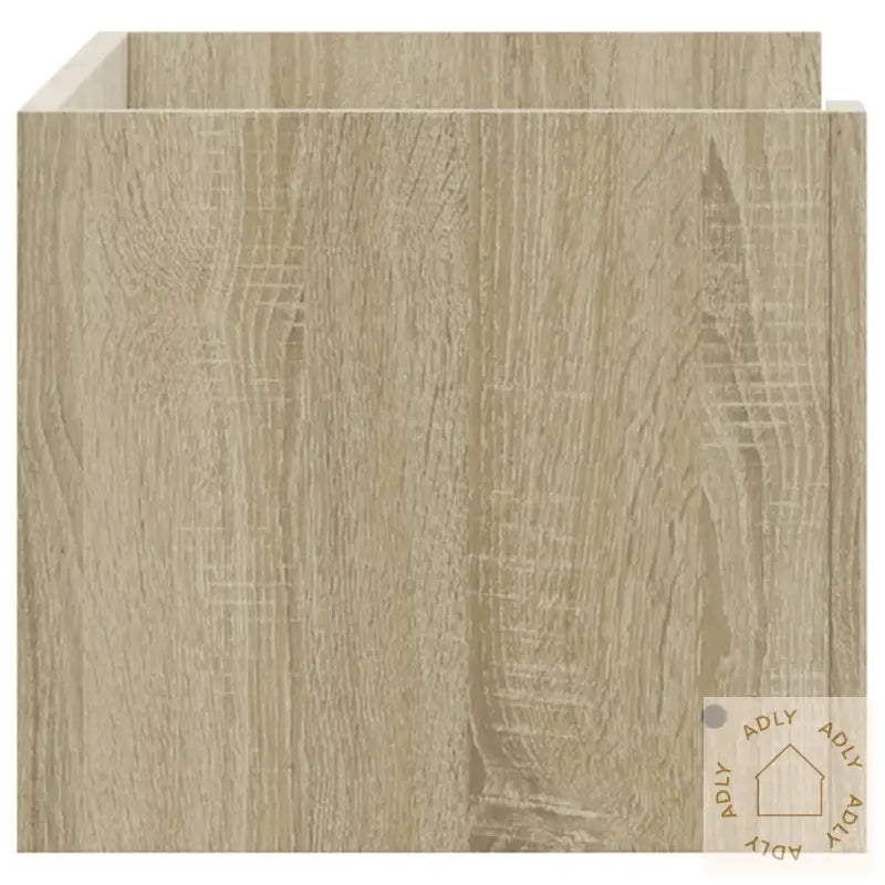 Vegghylle Sonoma Eik 70,5X35X30,5 Cm Konstruert Tre