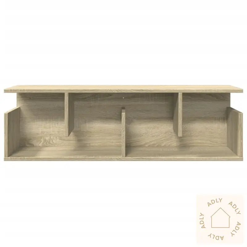 Veggskap 100X20X30 Cm Sonoma Eik Konstruert Tre