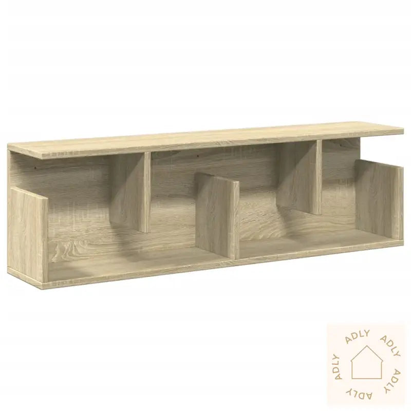 Veggskap 100X20X30 Cm Sonoma Eik Konstruert Tre
