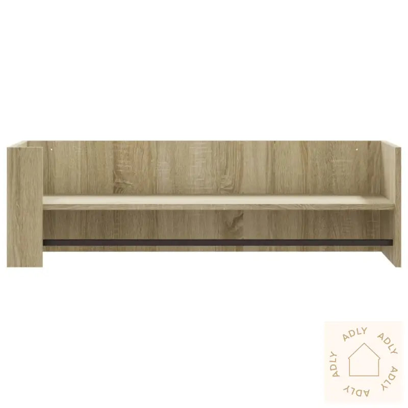 Vegghylle Sonoma Eik 100X35X30,5 Cm Sponplate