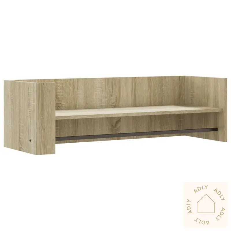 Vegghylle Sonoma Eik 100X35X30,5 Cm Sponplate