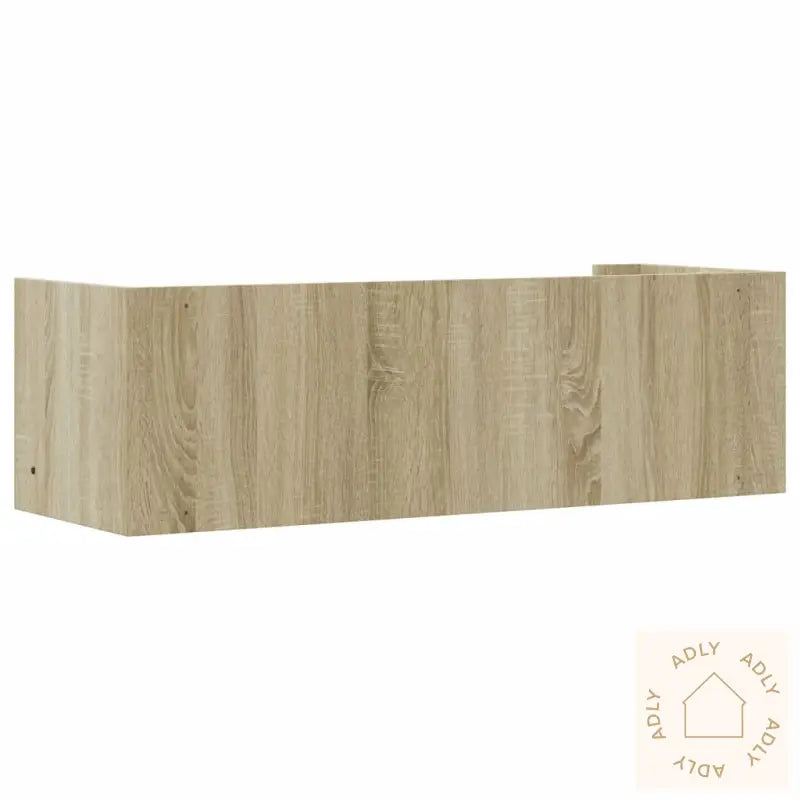Vegghylle Sonoma Eik 100X35X30,5 Cm Sponplate
