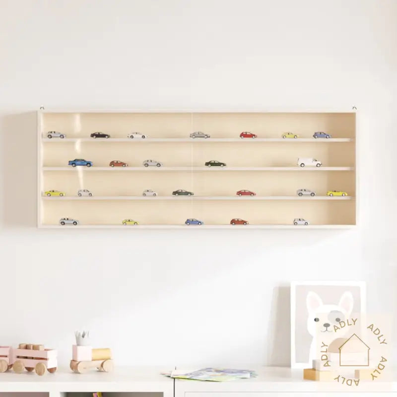 Samlermontre I Tre Med Dører 100X8,5X37 Cm