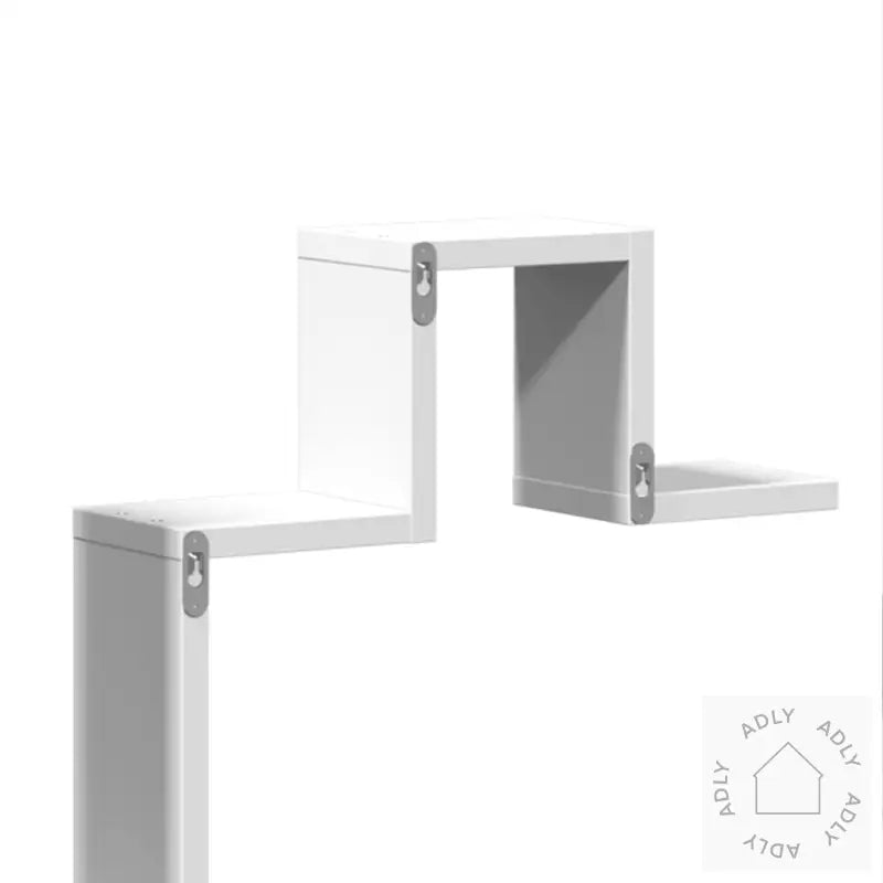 Vegghylle Hvit 104,5X10X43 Cm Sponplate