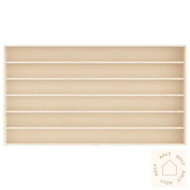 Samlermonter I Tre Med 6 Hyller 100X8,5X55 Cm