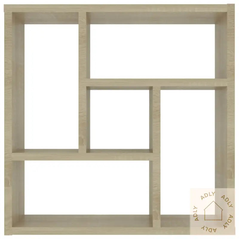 Vegghylle Sonoma Eik 45,1X16X45,1 Cm Konstruert Tre