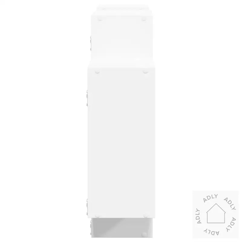 Vegghylle Hvit 159X18X65 Cm Sponplate