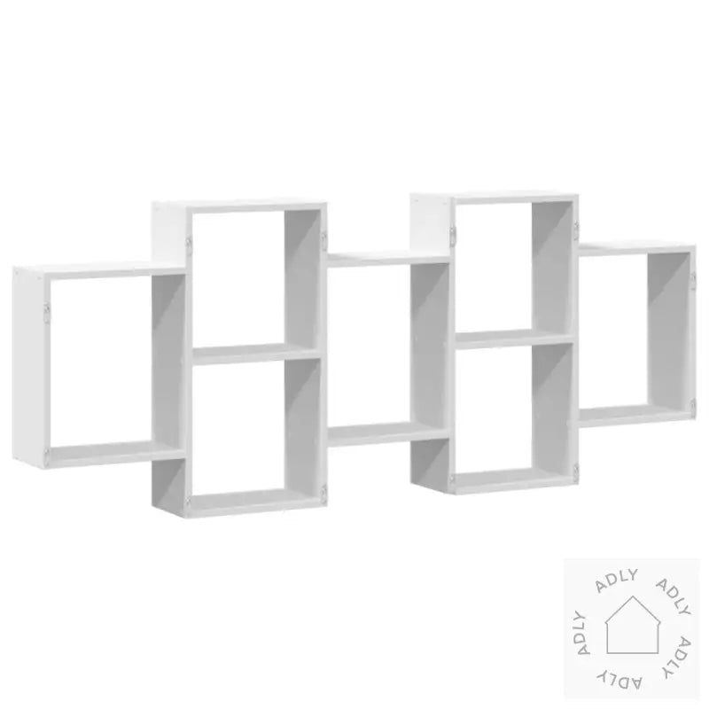 Vegghylle Hvit 159X18X65 Cm Sponplate