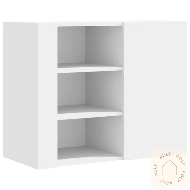 Veggskap Hvit 75X35X60 Cm Konstruert Tre